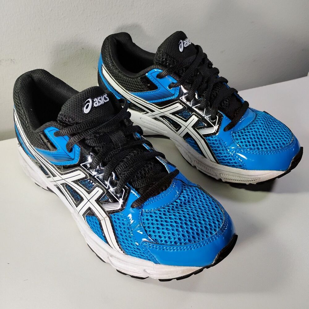 Asics Gel-Contend 3 Sneaker Men's US 6 Blue Black White Low Top Running Shoes